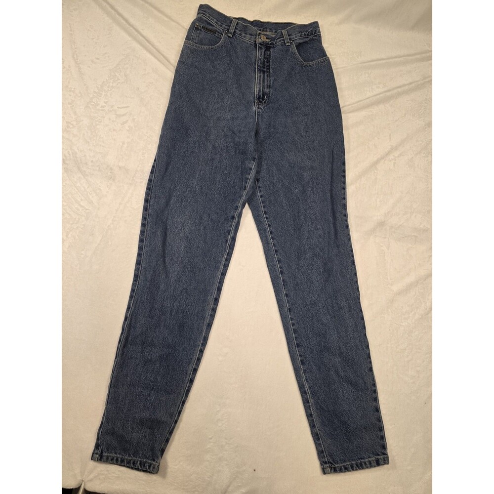 New York Jeans Easy Fit Blue Denim 100% Cotton Button Zip Women's Tall Jeans